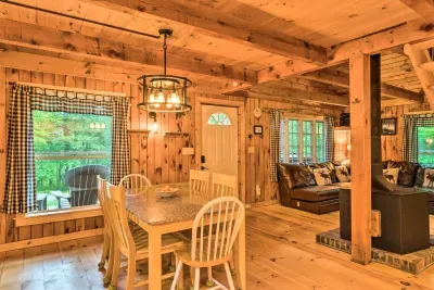 Enjoy hanging out with your family or friends with the open floor plan
