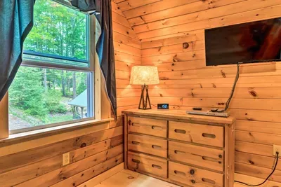 Take in the views of nature, settle in for a movie, or unwind with a good book right from the comfort of your bunkbeds.