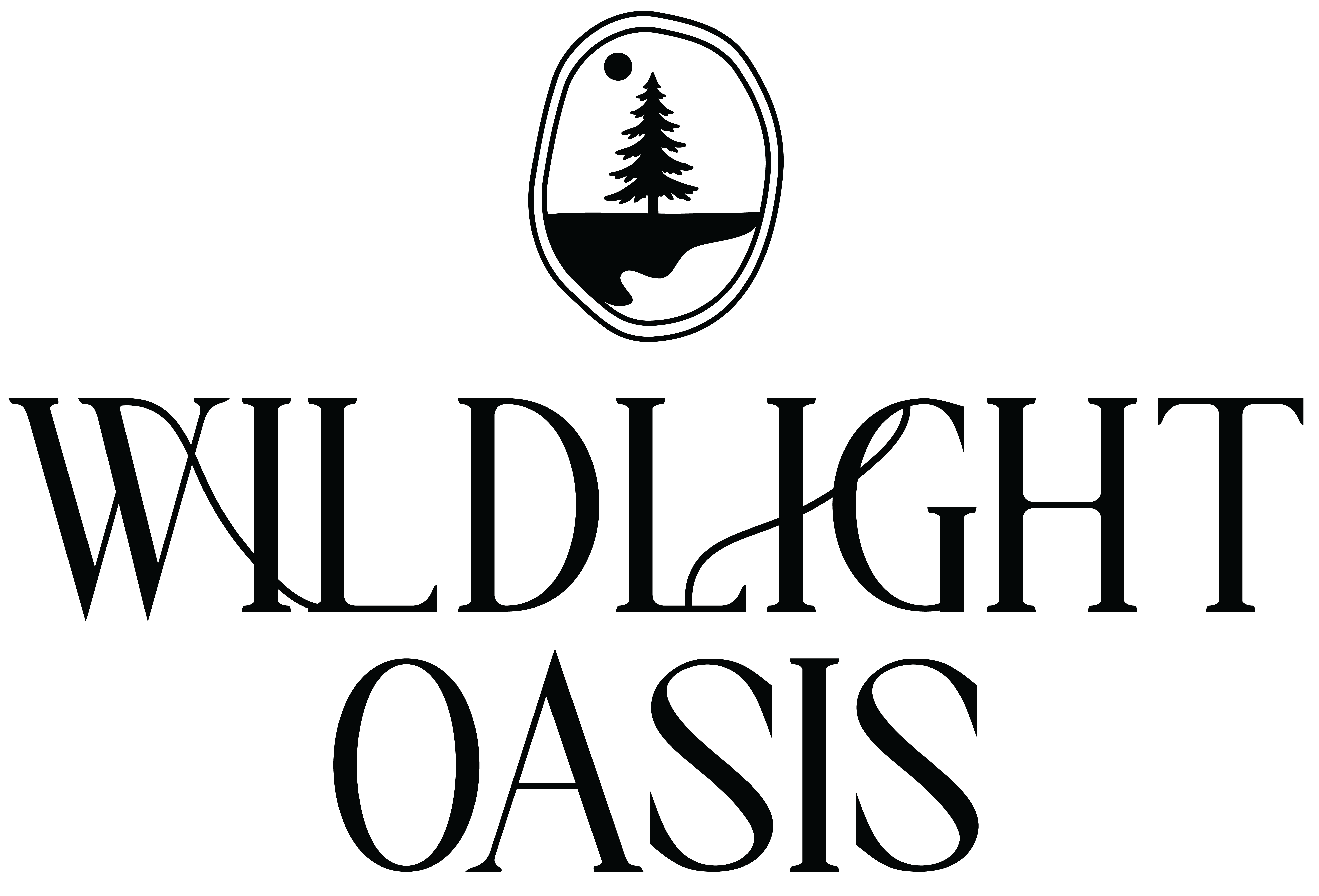 Wildlight Oasis - Main Logo Black