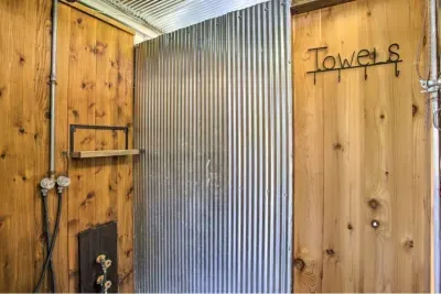 Seasonal Outdoor Shower