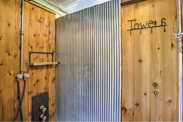 Seasonal Outdoor Shower