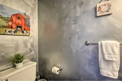 Hog Heaven Side Main Floor Half Bathroom