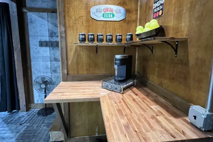 Nature's Ridge TC Pickleball Lodge | Picklebarn Coffee Bar + Buffet