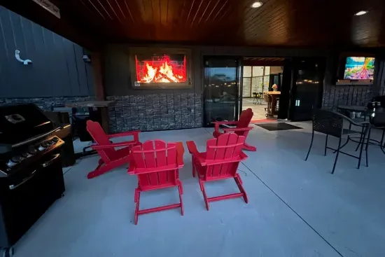 Nature's Ridge Pickleball Lodge | Covered Patio & Spa