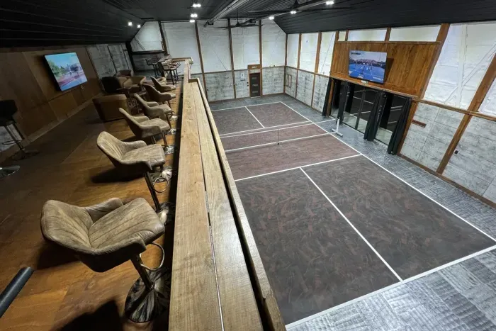 Nature's Ridge Pickleball Lodge |Pickleball Heaven | Viewing & Recreation Mezzanine