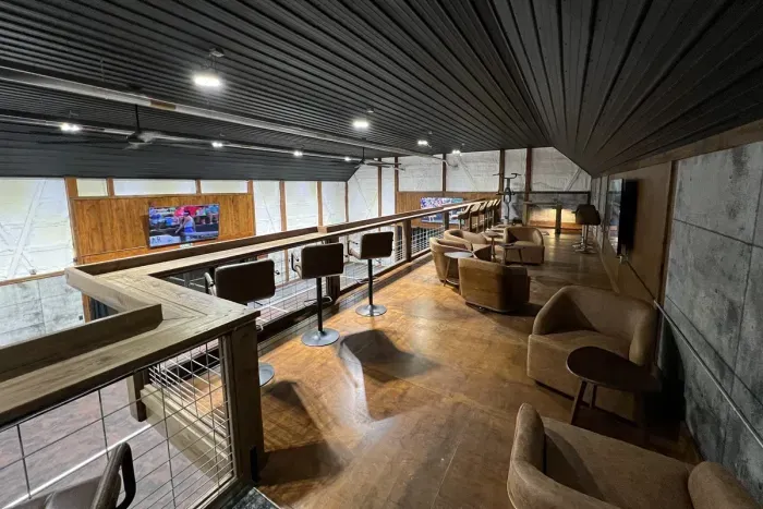 Nature's Ridge Pickleball Lodge |Pickleball Heaven | Viewing & Recreation Mezzanine