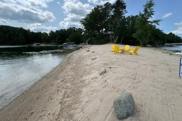 Private Beach Front Peninsula - Your very own Slice-of-Heaven! Slice-of-Heaven TC | Silver Lake CottageKayaks, canoe, row boat, SUP's all included!