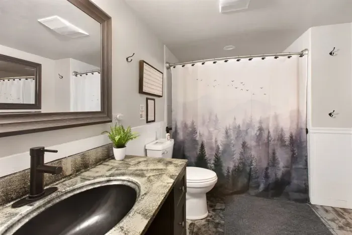 Second Main Floor Bathroom Wheelchair Accessible