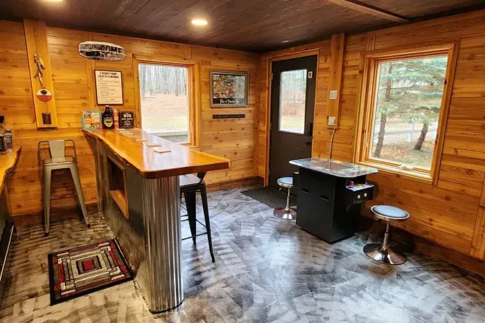 LA Lodge Pub, Lower Level walk-out