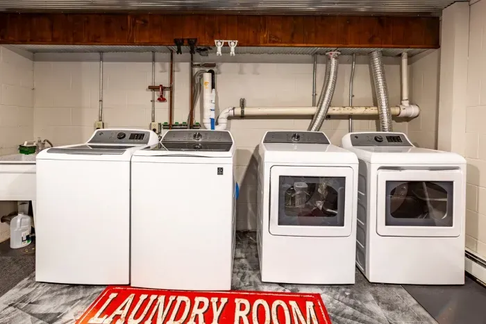 Walk-out Level Laundry Room