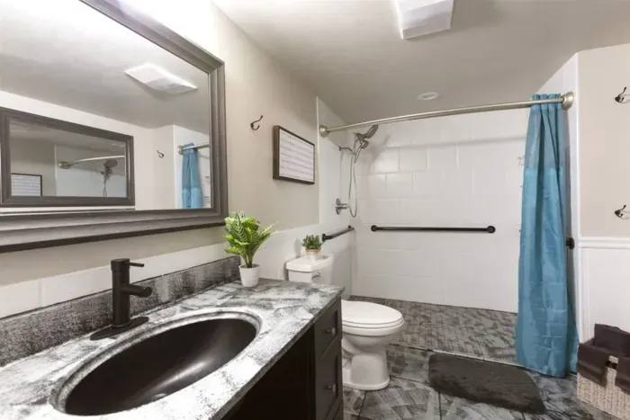 Second Main Floor Bathroom Wheelchair Accessible