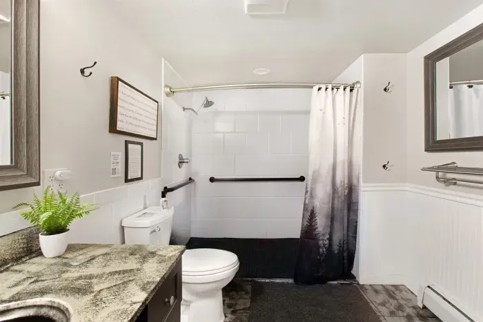 Second Main Floor Bathroom Wheelchair Accessible