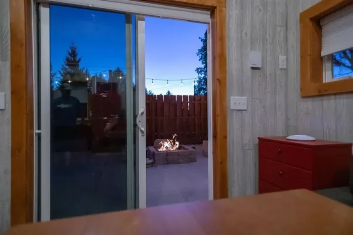 Tiny House Slider | Court Yard Fire-pit