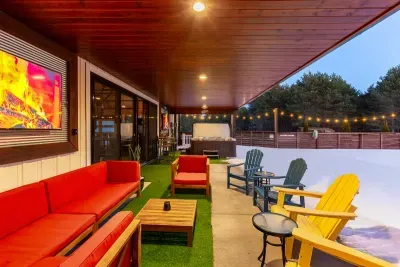 Pool House Deck Area | Winter Heat Fees Required
