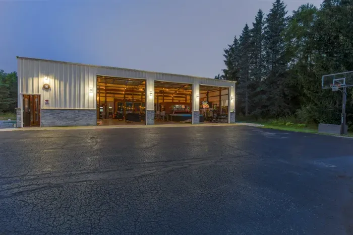 70's Pool House | Basketball Court