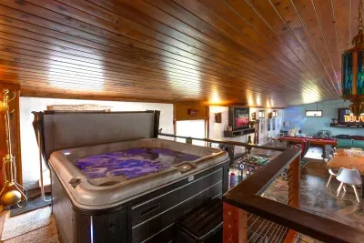 Grand Game Room | Ping-pong Table | Foosball | Air Hockey | Pool Table | Darts | Ring-hook | Kids Play Area | Arcade Games | 2- Smart TV's | XBox | Movie Chairs | Hot Tub (4-6 ppl) | Sauna