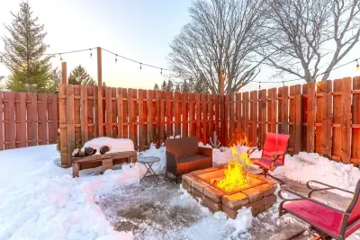 Our Famous TC 70's Lodge | Winter Views Family & Friend Group Retreat Home