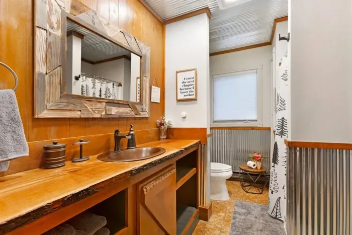 Main Floor Bathroom | Walk-in Shower