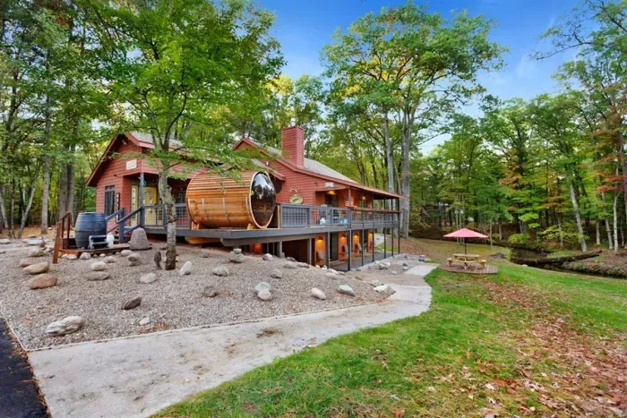 Walk-out Lower Level | Balcony and Patio Creekside Views