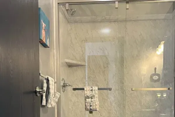 Hall Creek Lodge | Guest House Sleeps (4) | Full Walk-in shower (sample photo)  see rules for Guest House inclusion