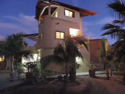 Casa de Perla at twilight