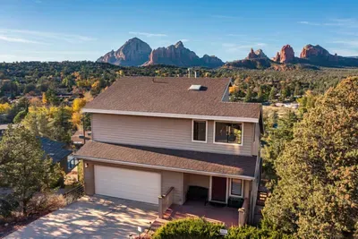 The home's driveway can be used as an additional parking space for your group.
