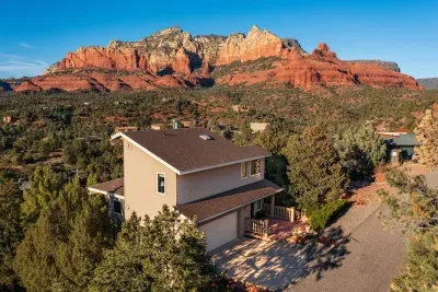 Stay in one of the most beautiful and relaxing luxury vacation homes in all of Sedona!