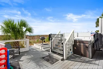 Relax and recharge in your own private, heated, SwimSpa (12'x7.5'). Enjoy the sound of the waves and beautiful Emerald Coast views while lounging in the warmed waters.