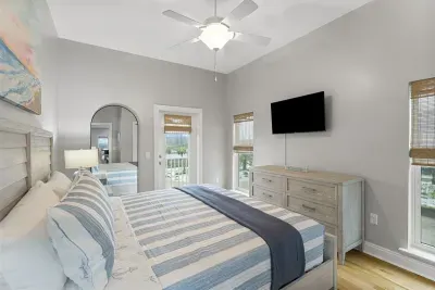 Another bedroom with King Bed.