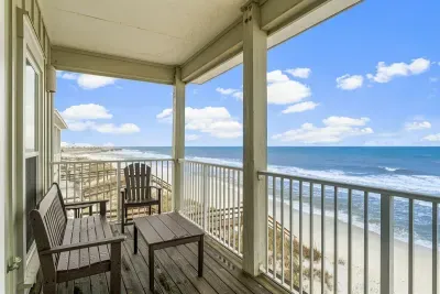 Escape to "A Wave From It All," your private, beachfront, home away from home in Cape San Blas, FL. The home is located in the "North Cape," just beyond the stump hole and boulders.