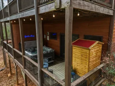 Spa Time on the lower deck