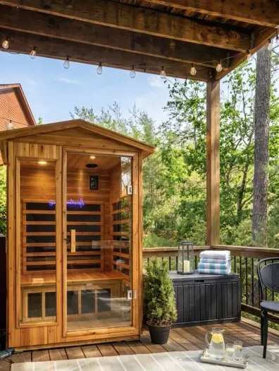 Sauna in the Woods