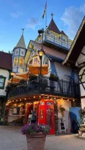 The charm of downtown Helen is steps away. 