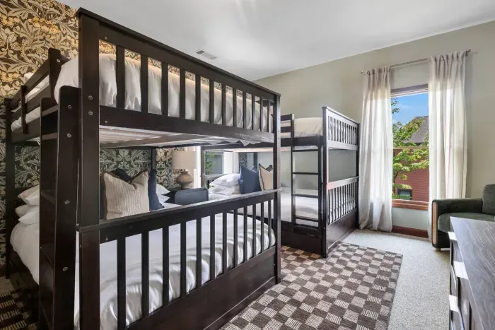 Bunk Room for a kid’s hideaway.