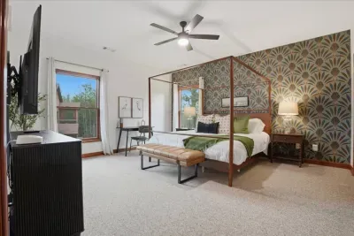 Master Bedroom - where comfy and luxury reside.