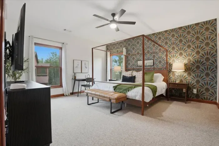 Master Bedroom - where comfy and luxury reside.