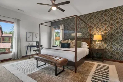 Master Bedroom - where comfy and luxury reside. 