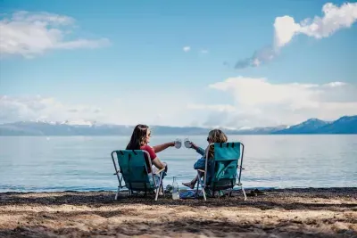 Skylandia Beach is just about 3/4 mile away and is a great spot to relax, swim  and take in the views. We provide the beach chairs!