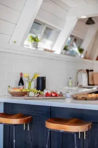 Entertaining is made easy in out kitchen, with easy access to the patio, living room & dining room