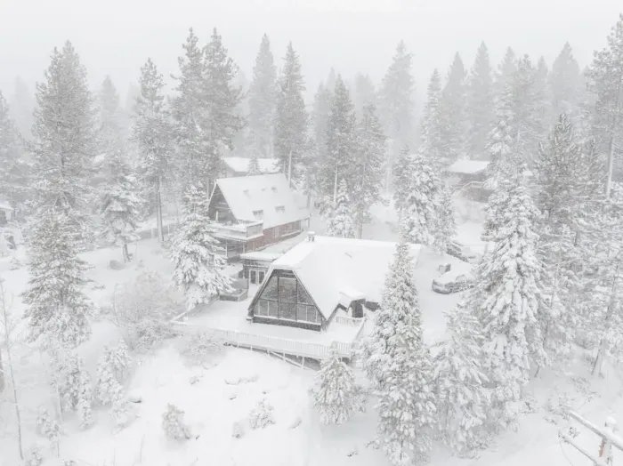 We are located in a quiet, family neighborhood with easy access to Tahoe City and nearby ski resorts,  while the orientation of our home makes you feel truly tucked in the forest by yourself! 