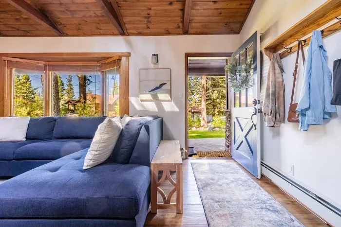 The entrance to our home; we can't wait to welcome you! 