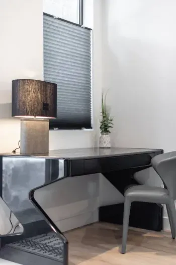 We have a  dedicated workspace in the primary bedroom.