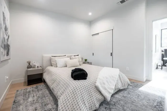 Another angle on bedroom #4.