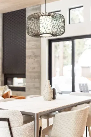 Another angle on the dining room.