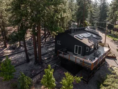 Our home borders the forest and has easy access to miles of great hiking and biking trails!