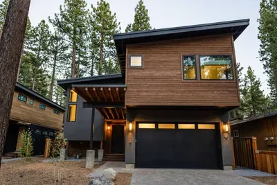 Parking is available for 3 vehicles at Lake Trail Lodge. There's room for one large vehicle in the garage plus 2 in the driveway.