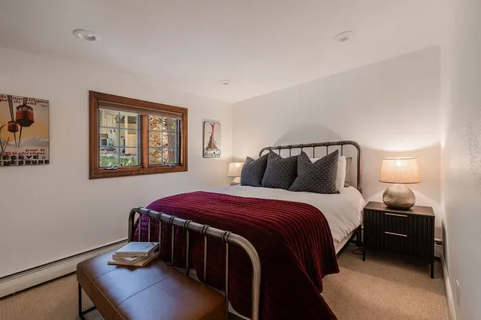 Here is bedroom #3, which features a Queen size bed.