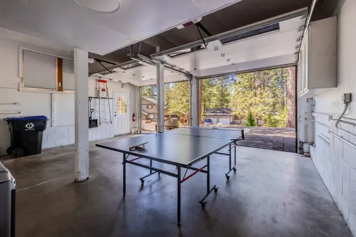 Ping pong in the garage, anyone?!