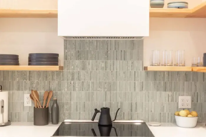 Our fully stocked kitchen makes meals easy after a hard day of skiing!