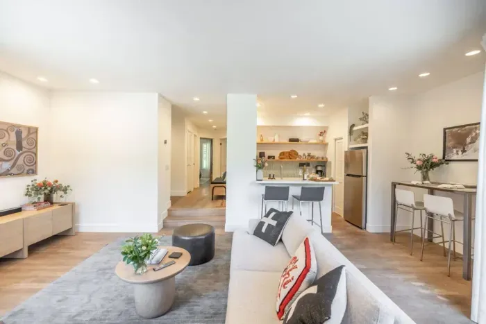 You'll love our newly outfitted living room, kitchen and dining area. Nearly everything was newly remodeled plus new furnishings added in May 2025 and is now ready for you to enjoy! 